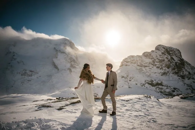 The best places to elope - Alps in Switzerland