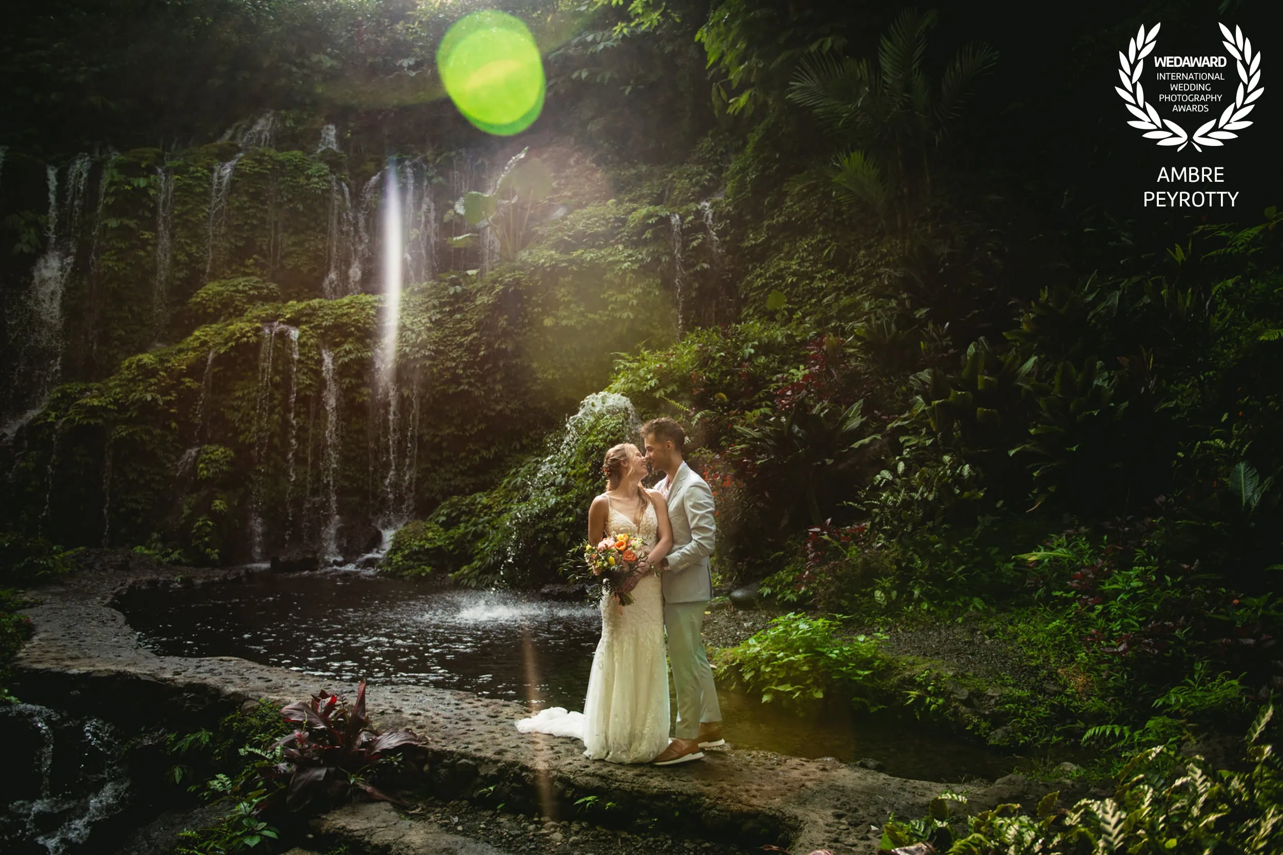 bali volcano elopement near mount batur at sunrise