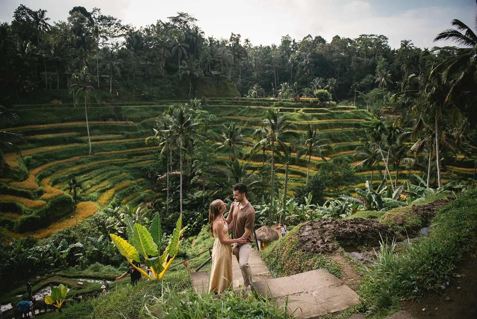 rice field bali elopement in sidemen valley