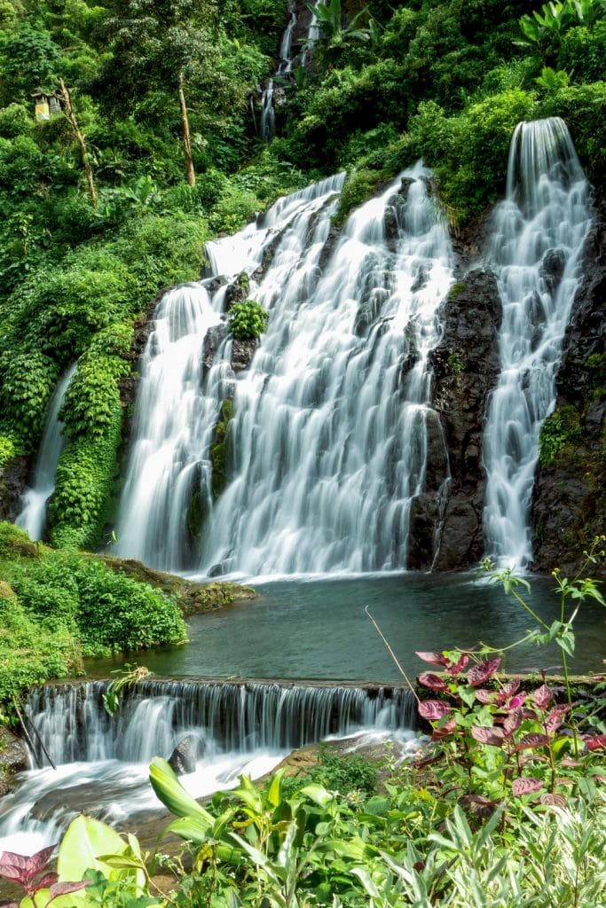Where to plan an elopement in bali - Bhuana Sari waterfall