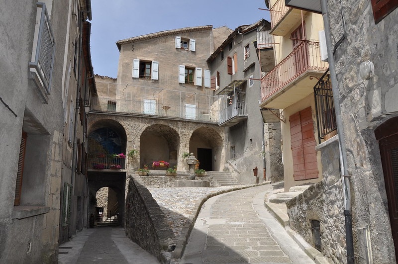 Annot, one of the most beautiful villages in Provence