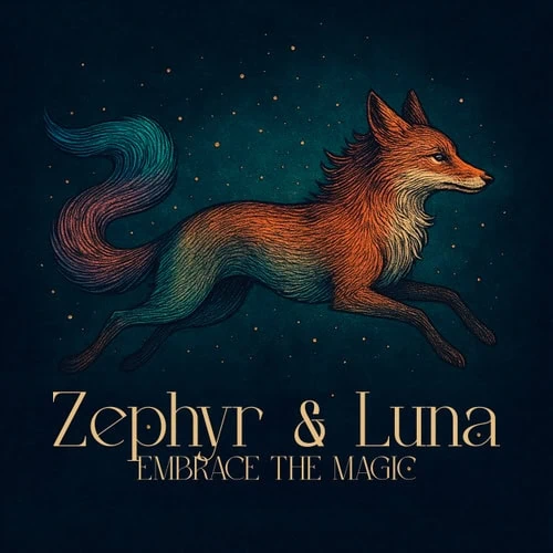 Logo of Zephyr & Luna - adventure elopement photographer and guide