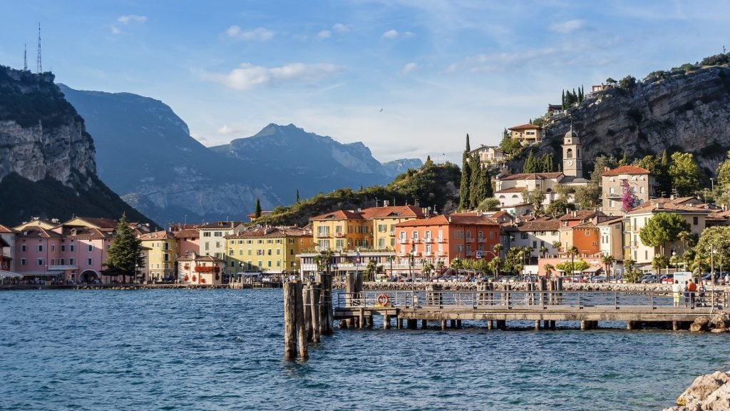 best places when eloping in Italy - Lake Garda