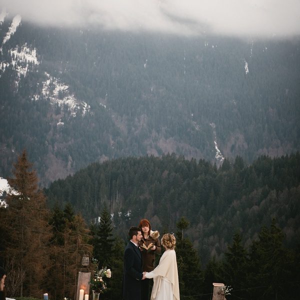Adventure elopement photographer slideshow - mountain elopement