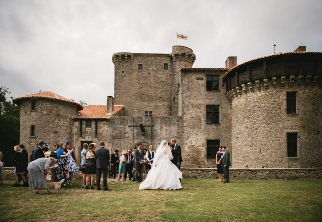Medieval wedding venue - a castle
