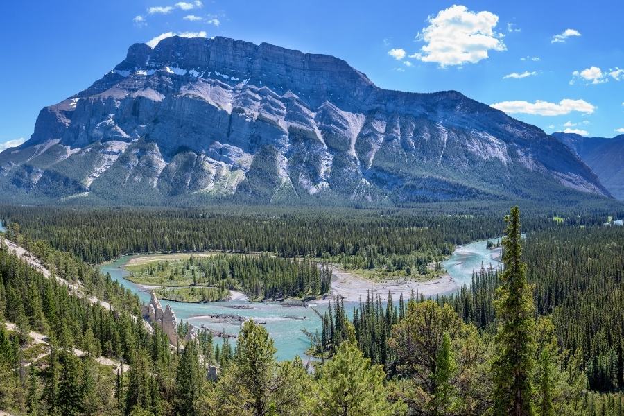 Where to get married in Banff - Tunnel Mountain Reservoir
