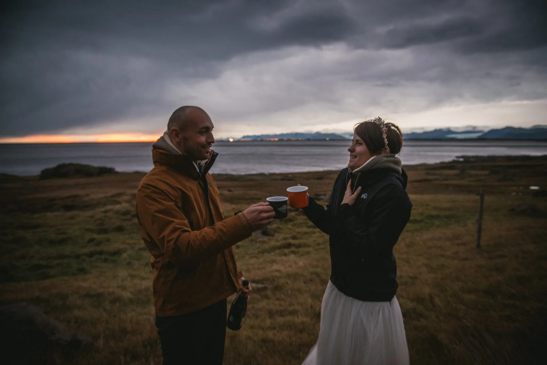 Iceland elopement on the south coast