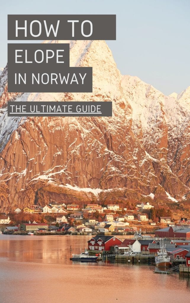 Norway elopement guide - the ultimate guide to elope in Norway