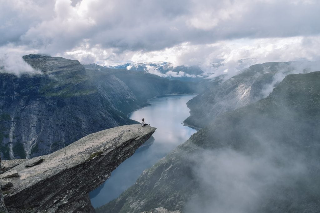 Where to elope in Norway - Trolltunga