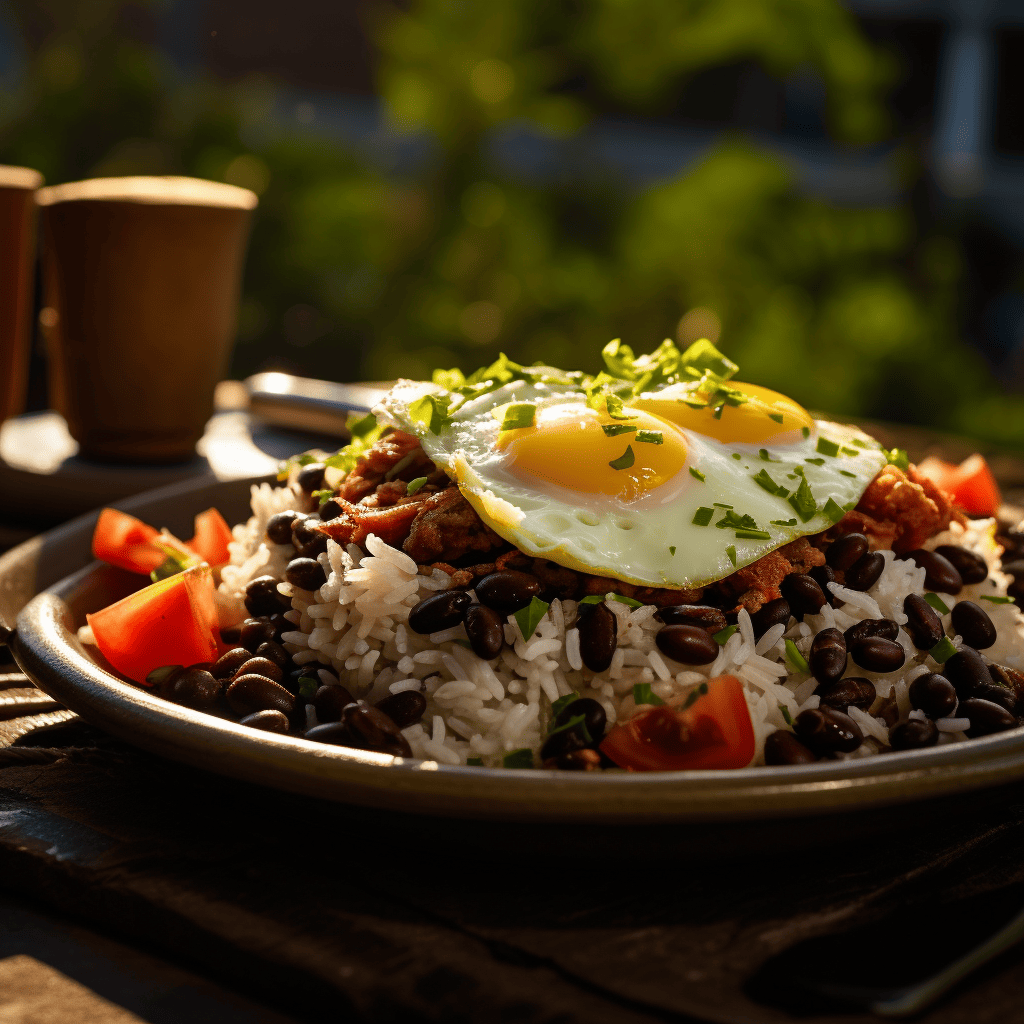 Traditional food to try on your Costa Rica elopement -Gallo Pinto