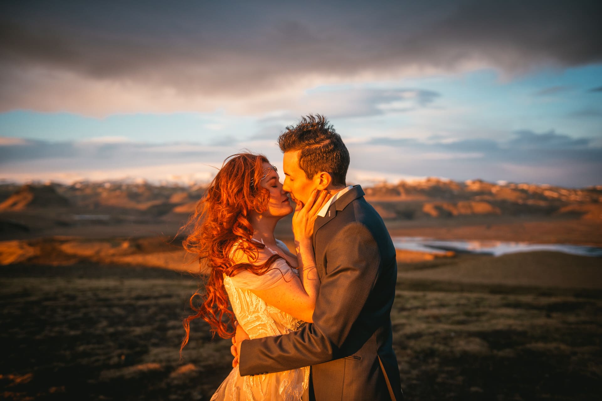 Wedding photoshoot in Iceland