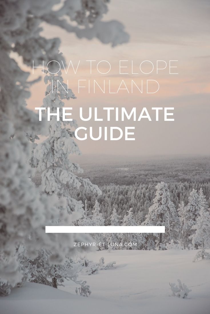The ultimate guide to an elopement in Finland