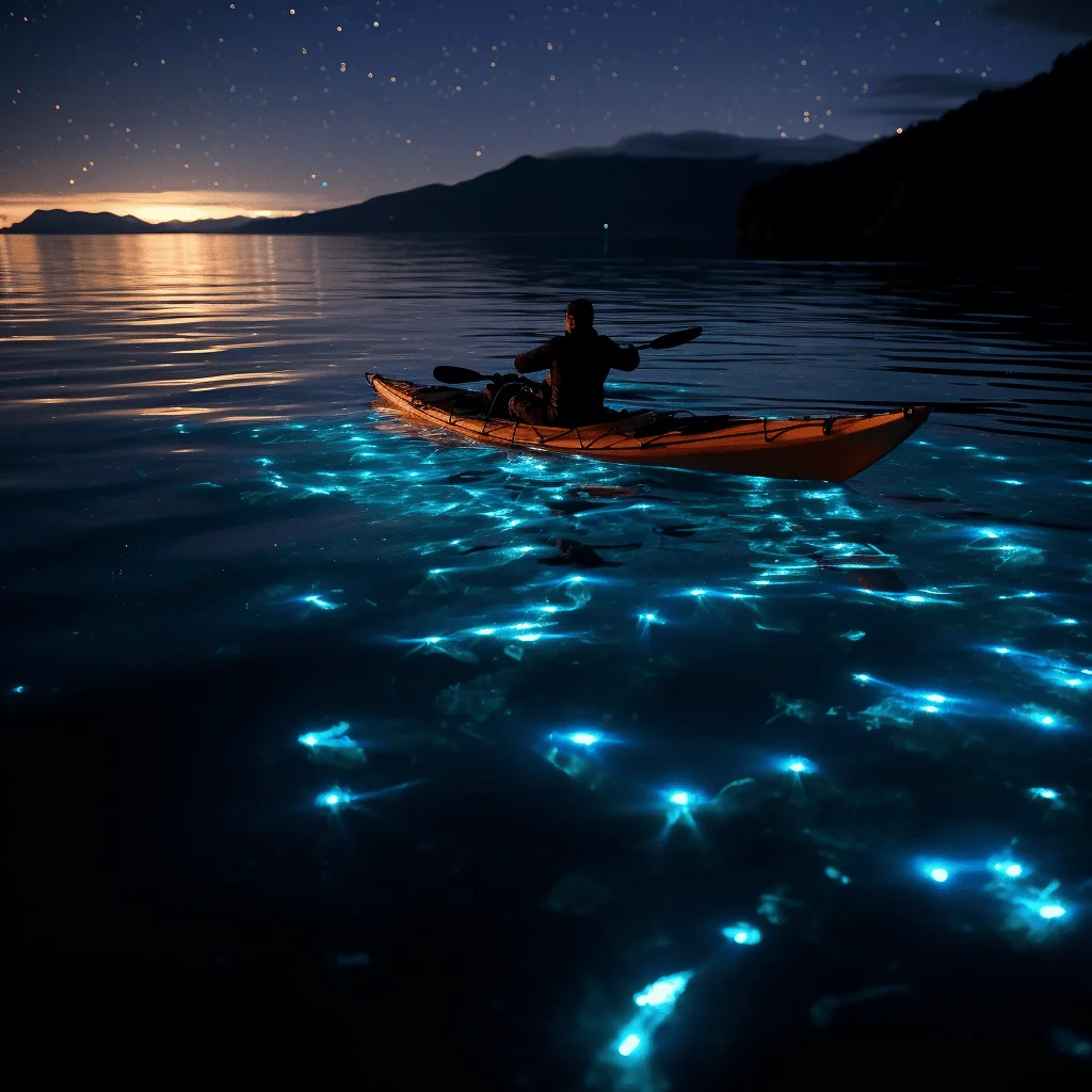 What to do on your Costa Rica elopement - Nighttime Bioluminescent Kayaking in Golfo Dulce