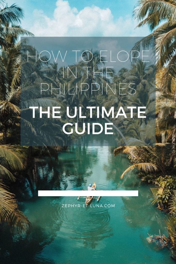 How to elope in the Philippines - the ultimate guide