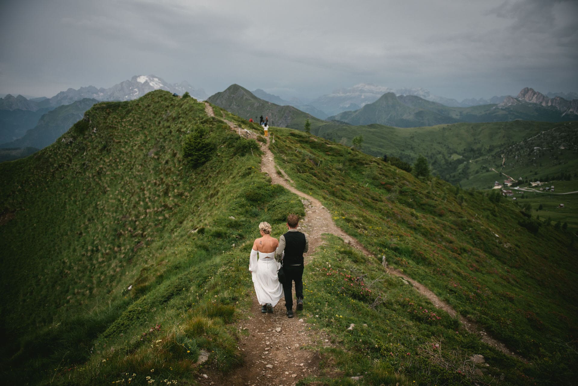 Dolomites elopement in Italy