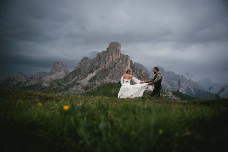 A 2-day adventure elopement in the Dolomites, Italy