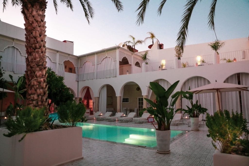 Lodging options for your elopement in Morocco - riads and hotels