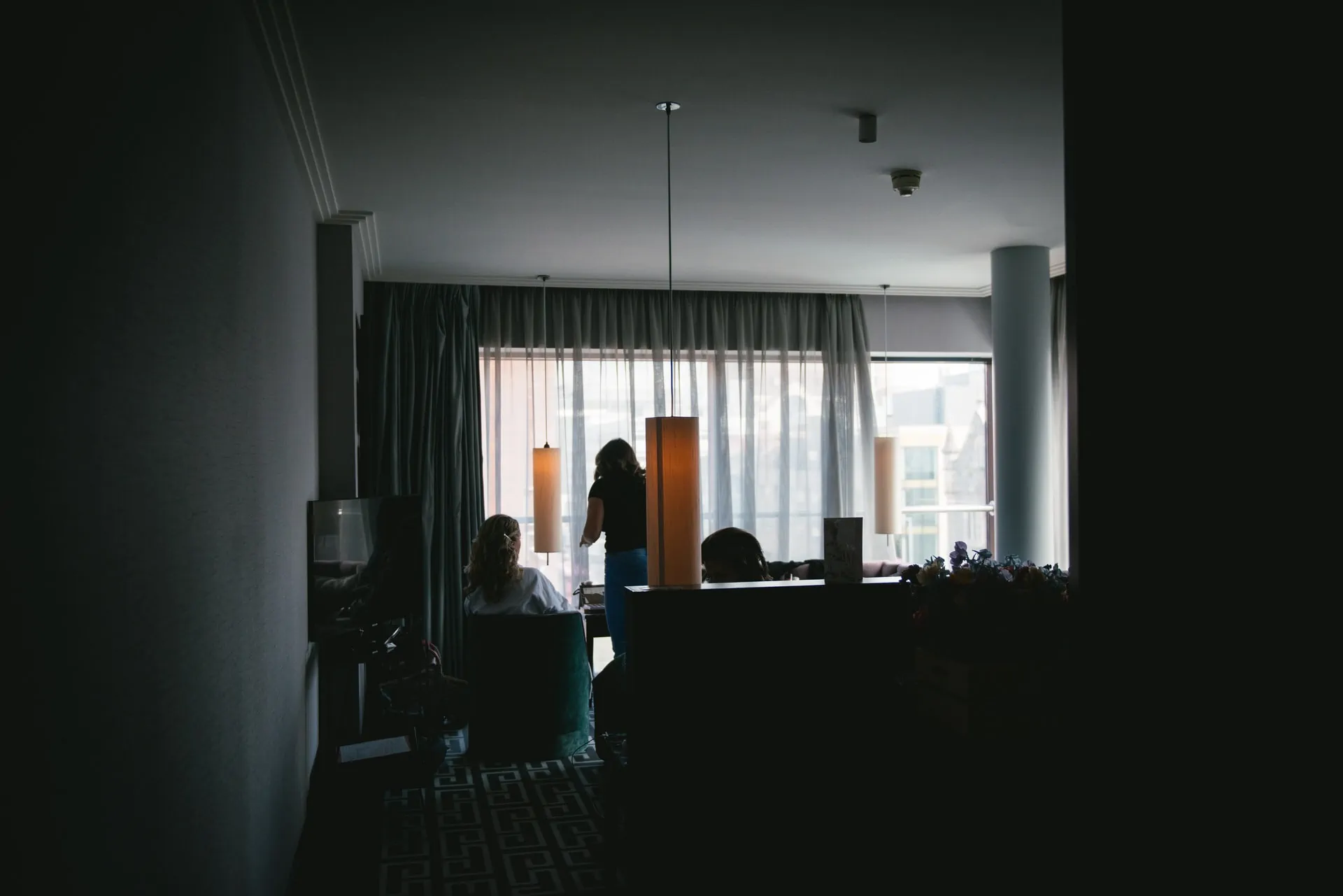 Getting ready for an elopement in Belfast - the Fitzwilliam