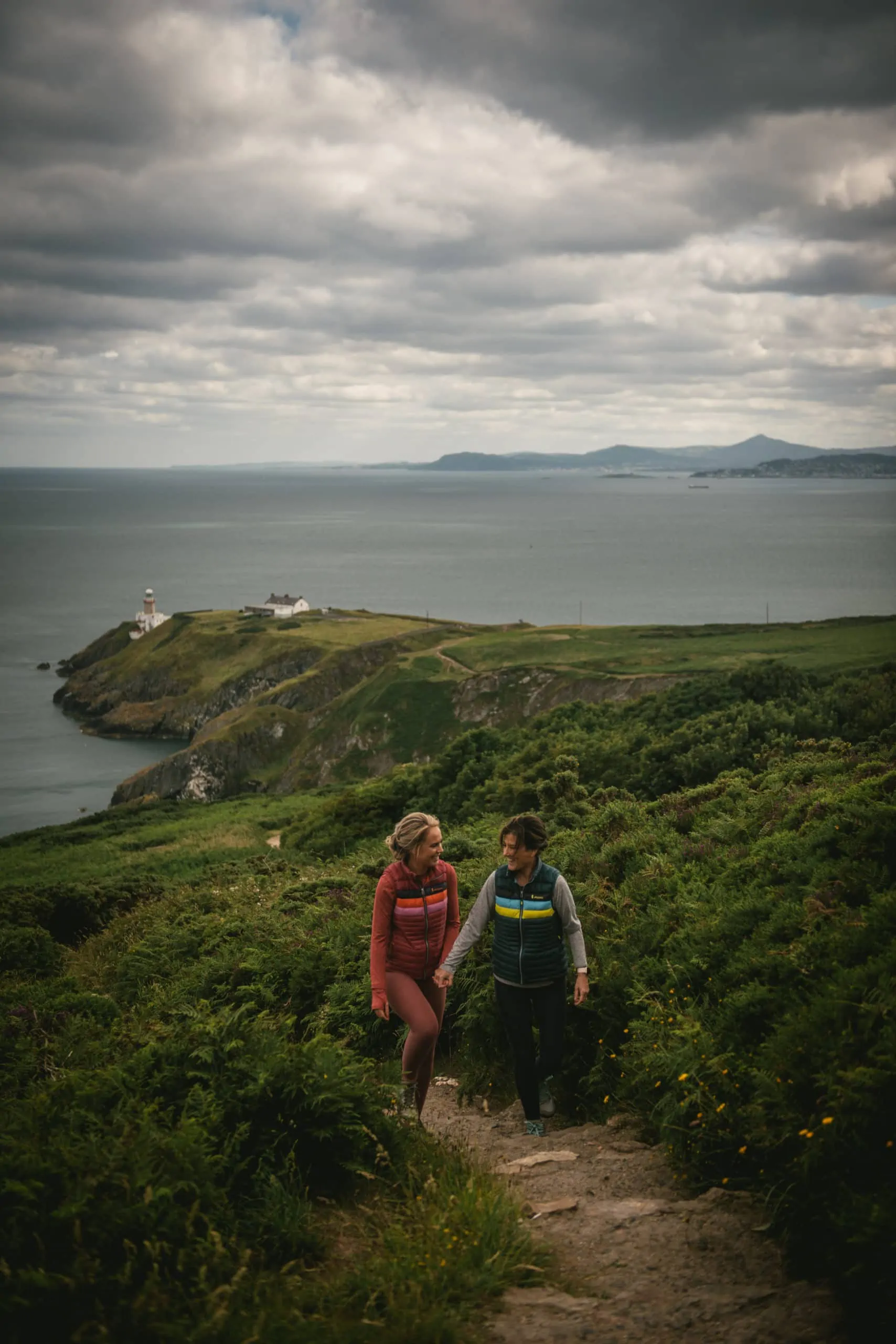 Howth head same-sex adventure session elopement