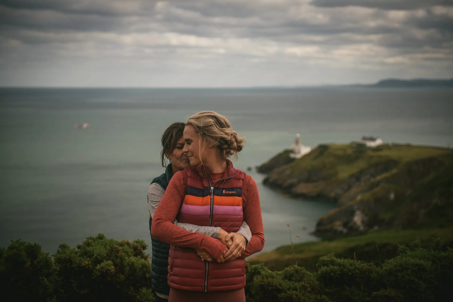 Howth head same-sex adventure session elopement