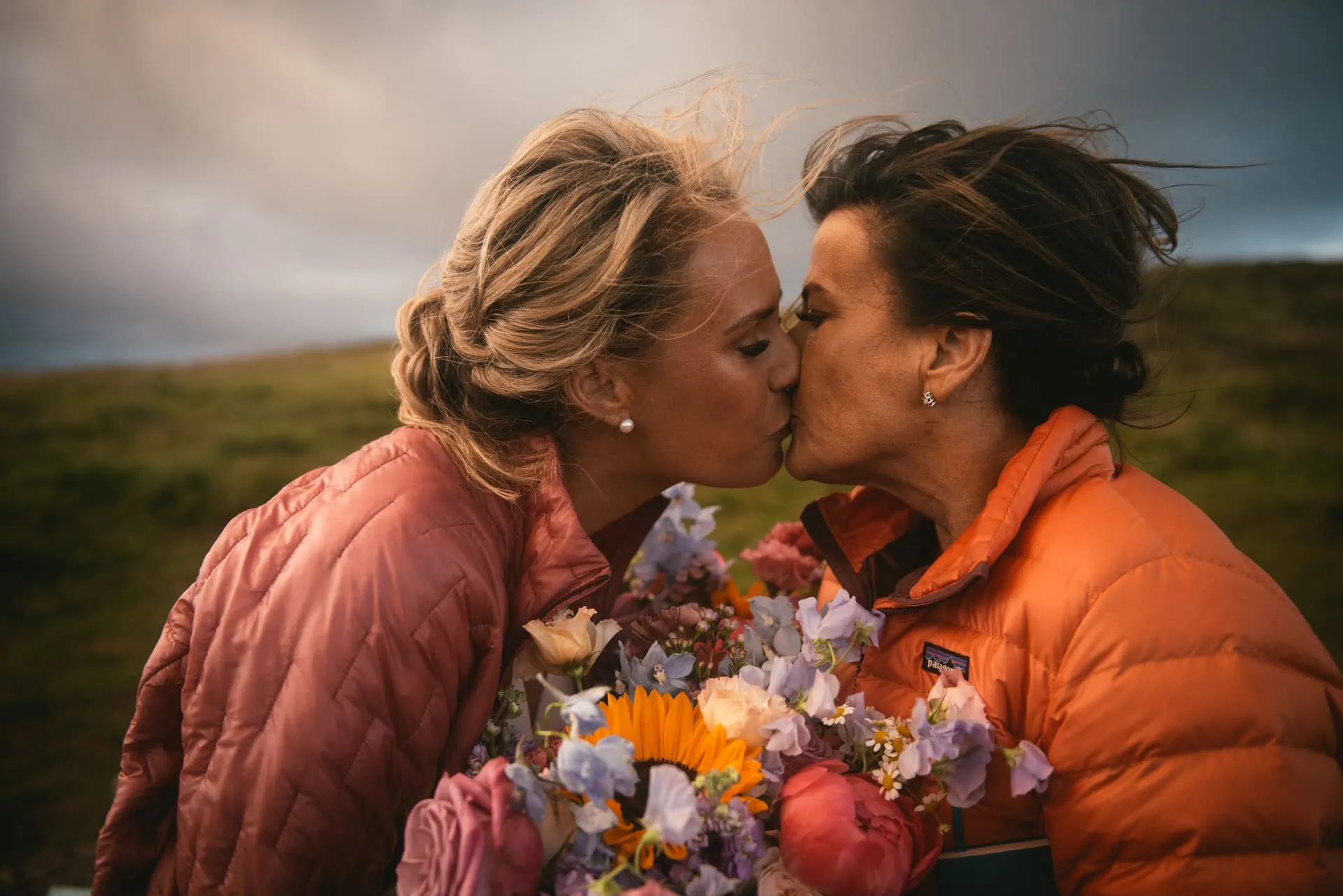 Same-sex adventure elopement in the wicklow Mountains NP in Ireland