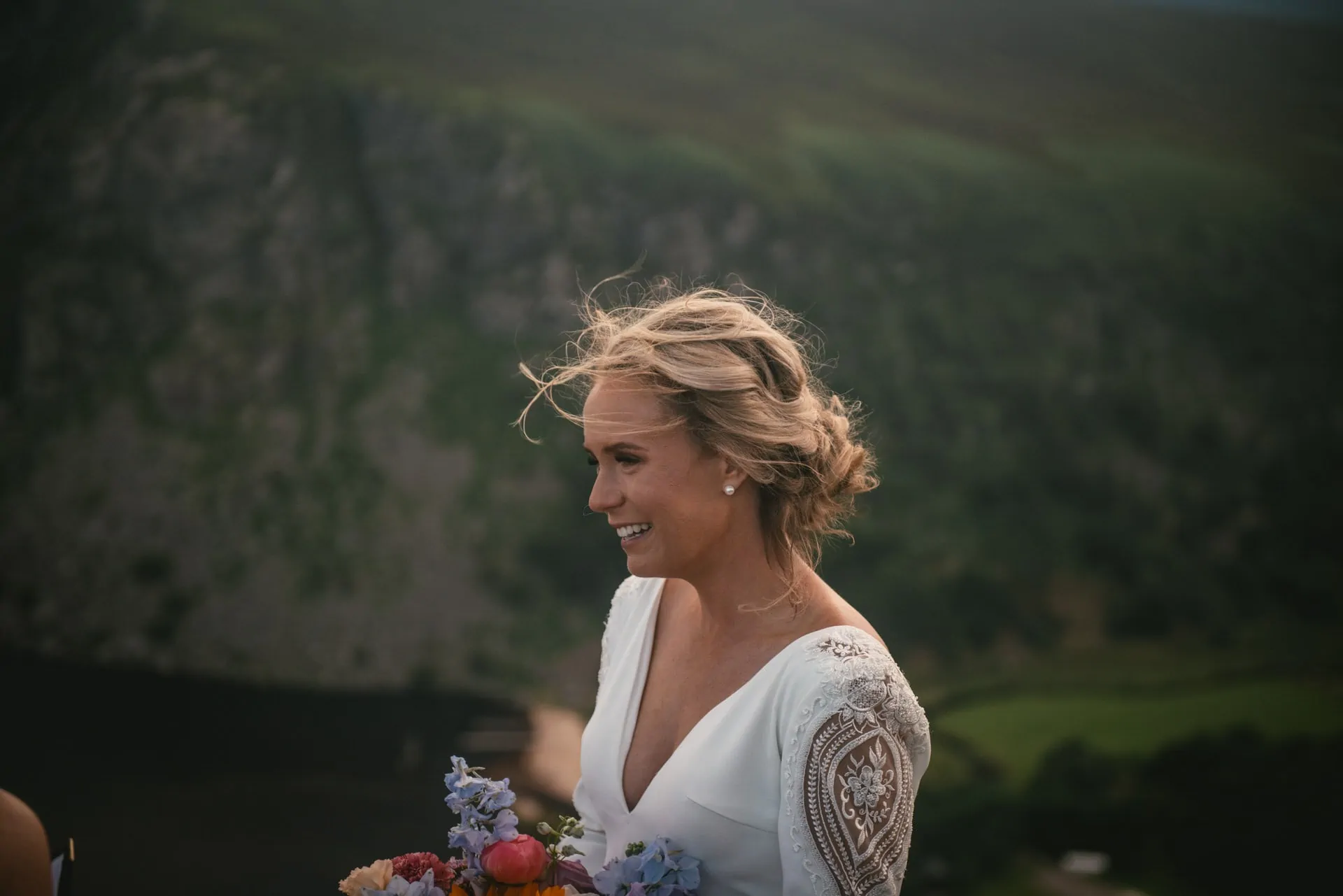 Same-sex adventure elopement in the wicklow Mountains NP in Ireland