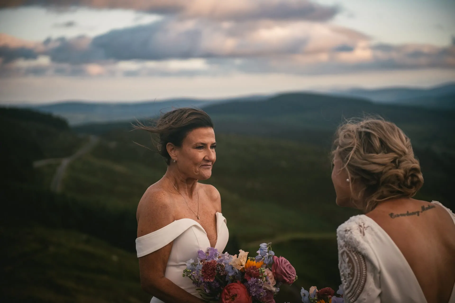 Same-sex adventure elopement in the wicklow Mountains NP in Ireland