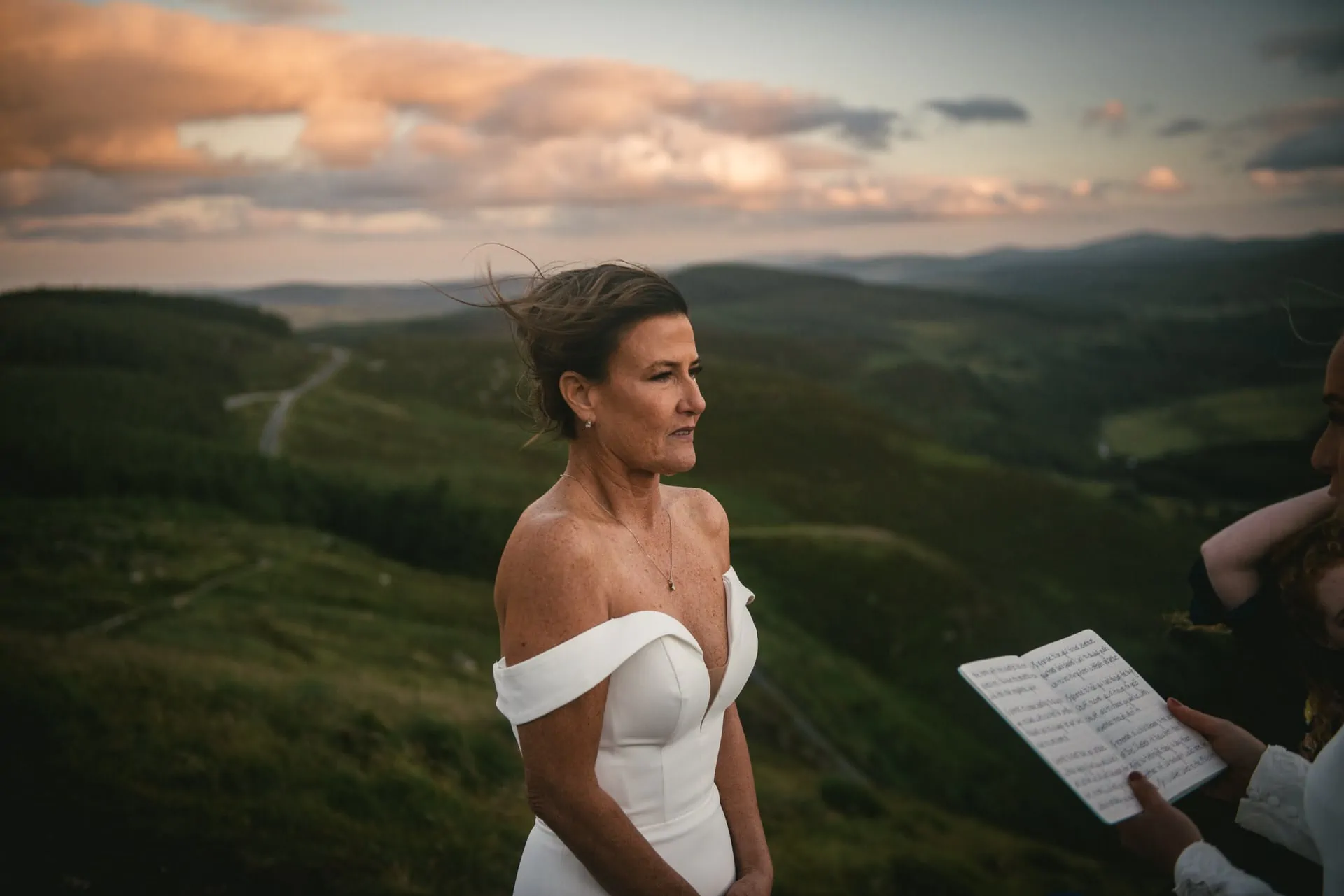 Same-sex adventure elopement in the wicklow Mountains NP in Ireland