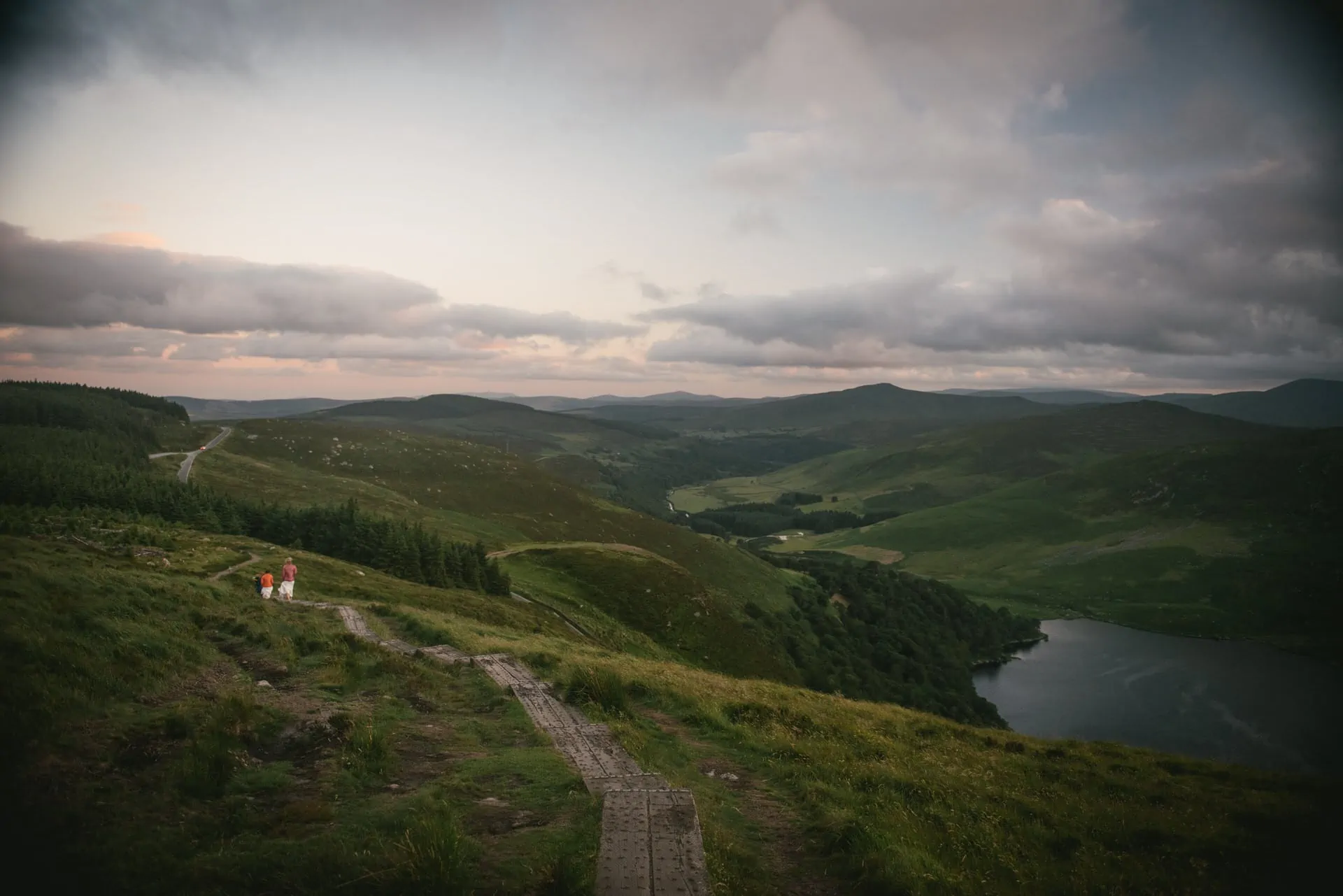 Same-sex adventure elopement in the wicklow Mountains NP in Ireland