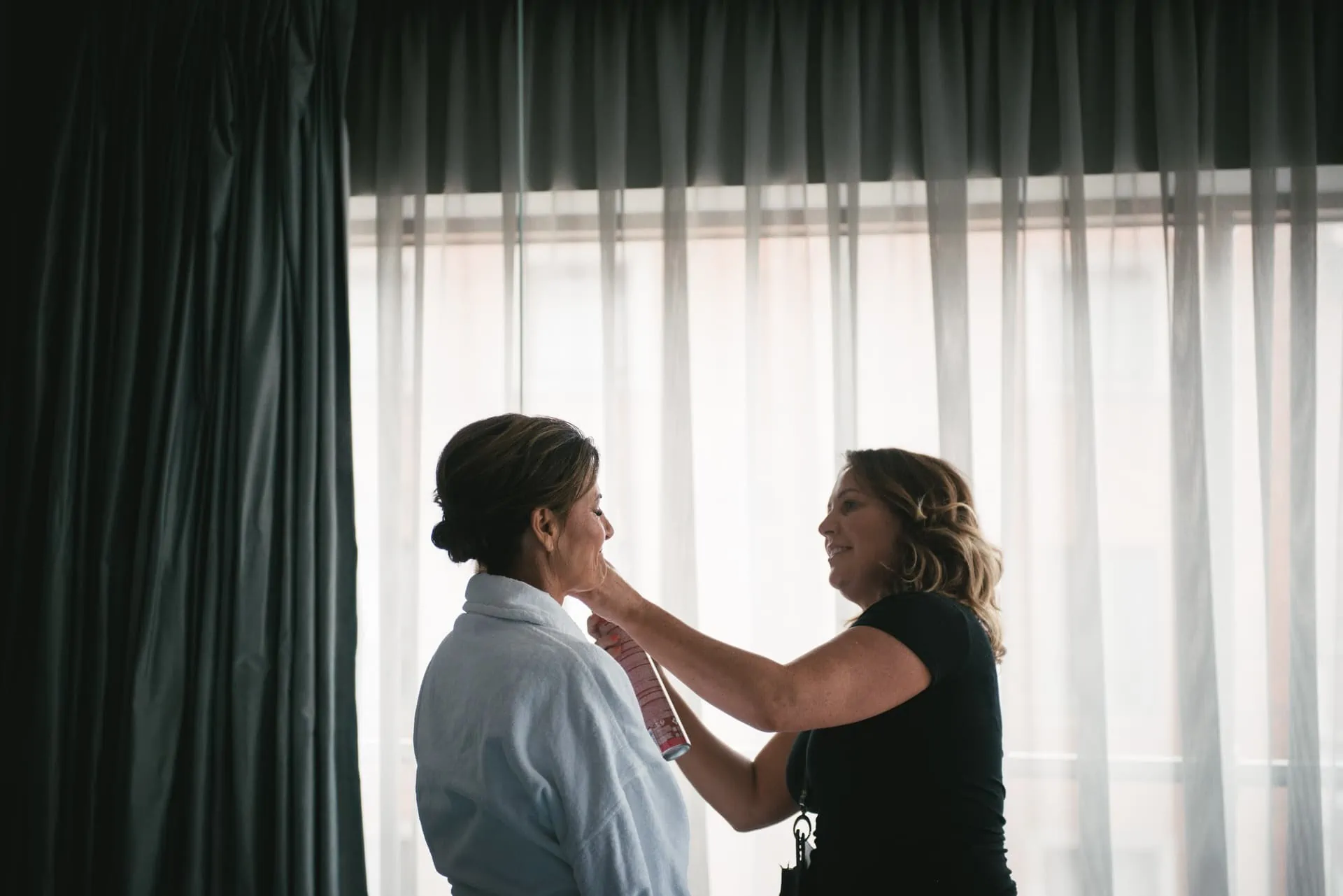 Getting ready for an elopement in Belfast - the Fitzwilliam
