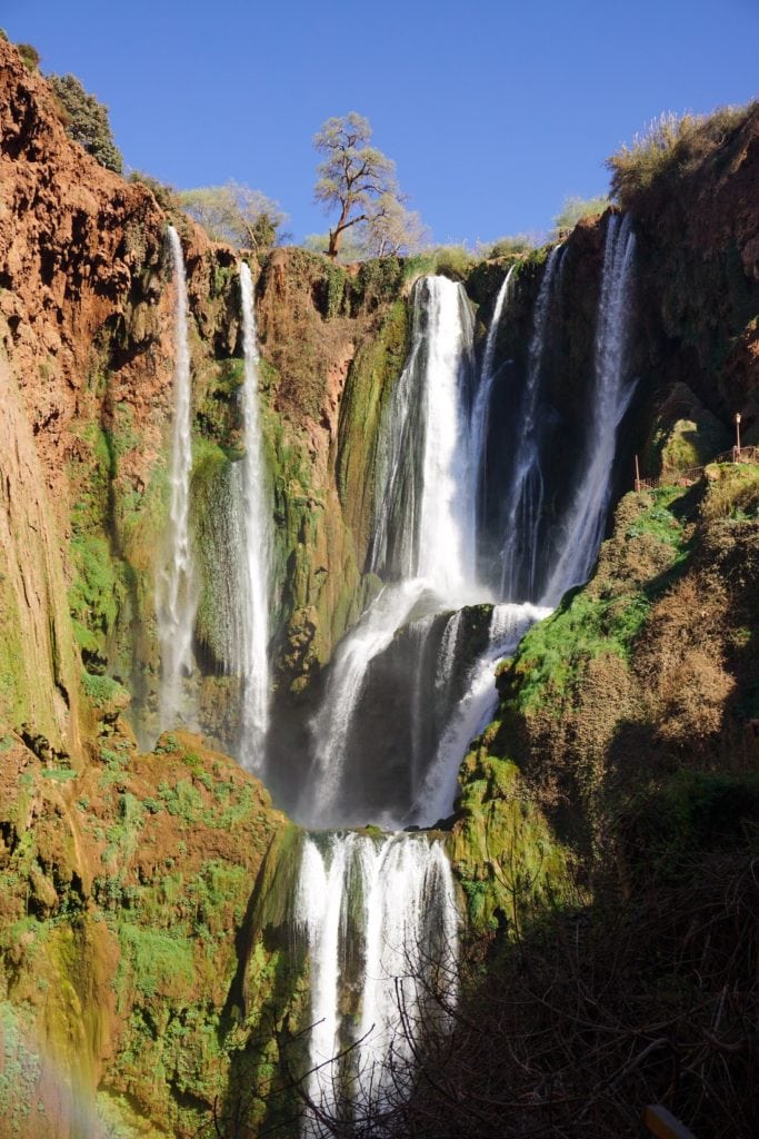 Where to elope in Morocco - cascades d'Ouzoud