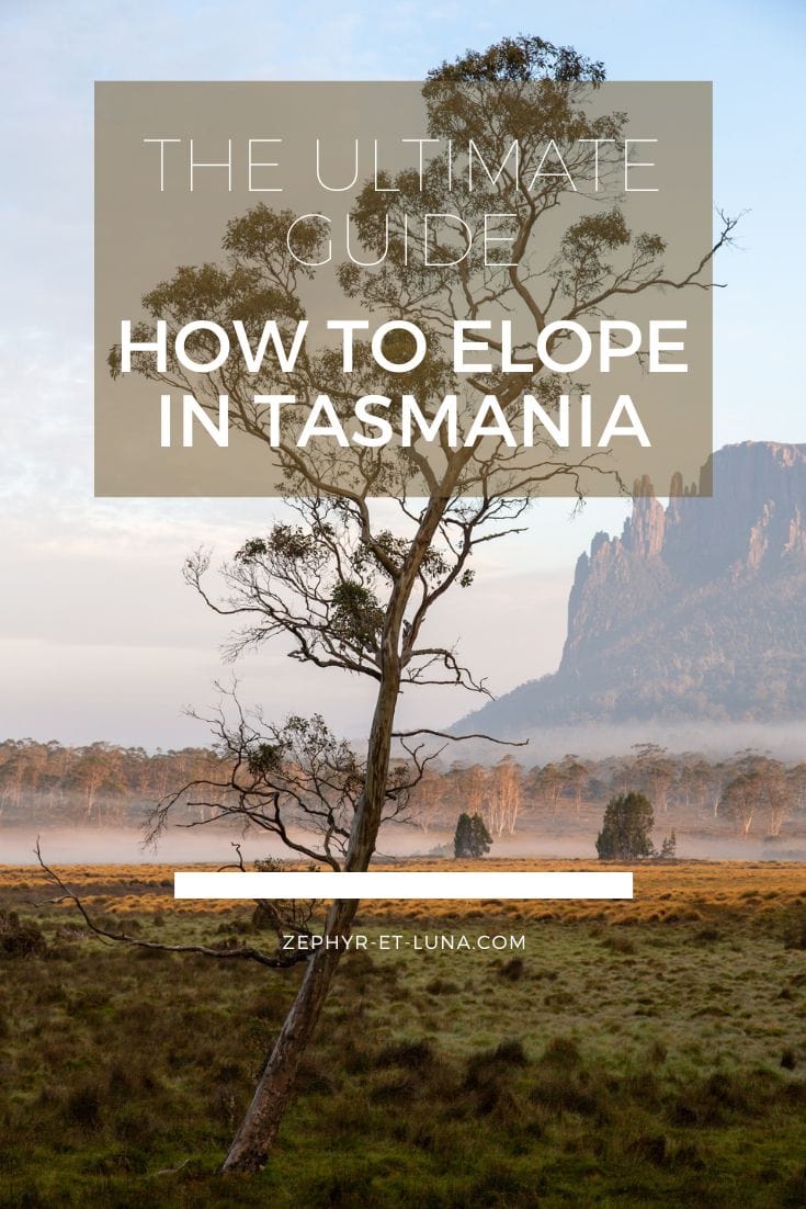 How to elope in Tasmania - the ultimate guide with tips and tricks from a planner