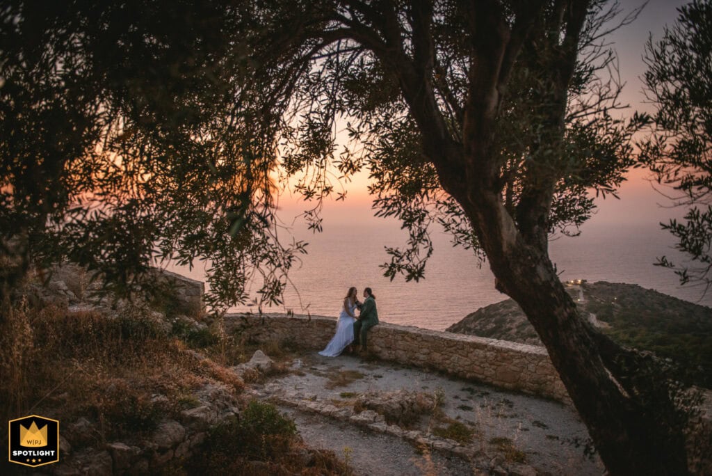 Rhodes elopement in Greece by Zephyr and Luna