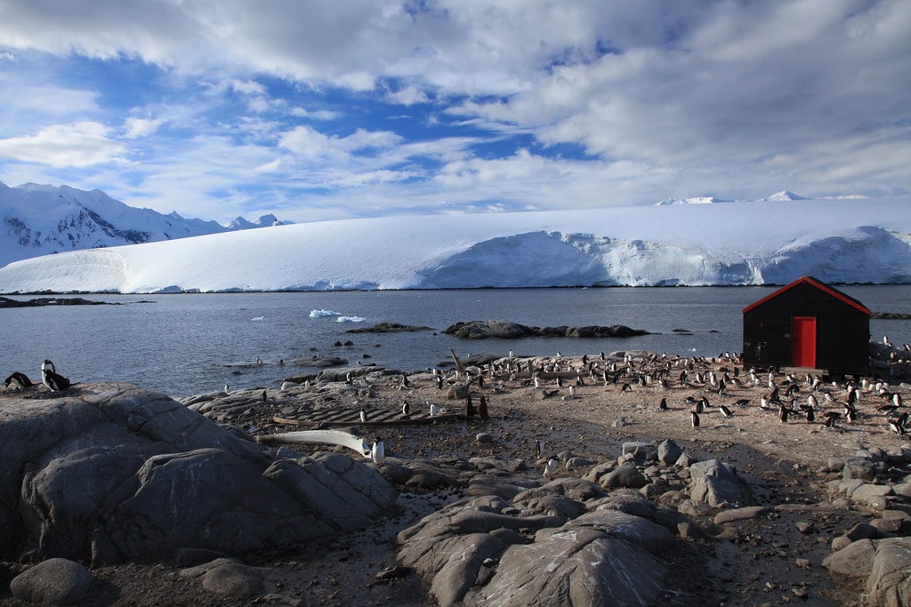 Where to elope in Antarctica - Port Lockroy