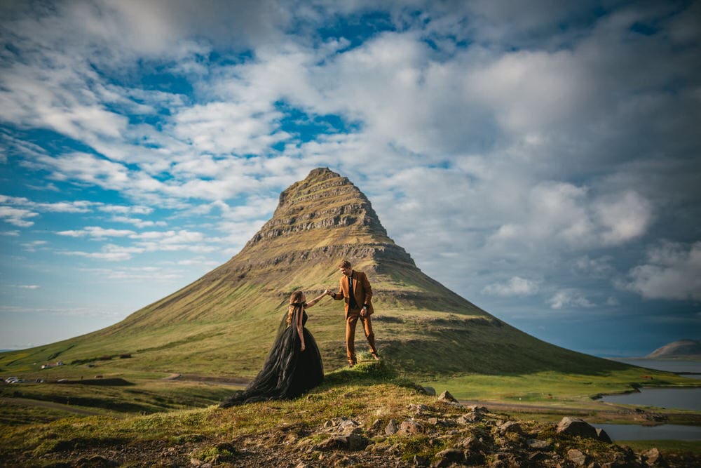 Where to elope in Iceland - the Kirkjufell