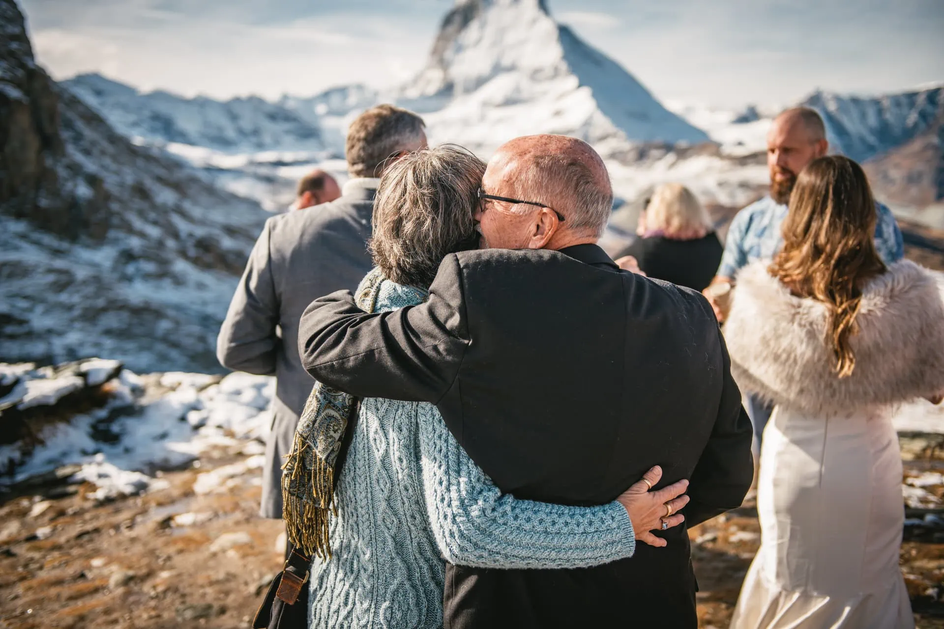 Elopement ceremony in Zermatt