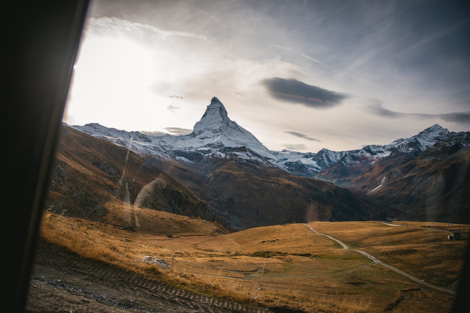 The Matterhorn viewed from ther Gornergratbahn