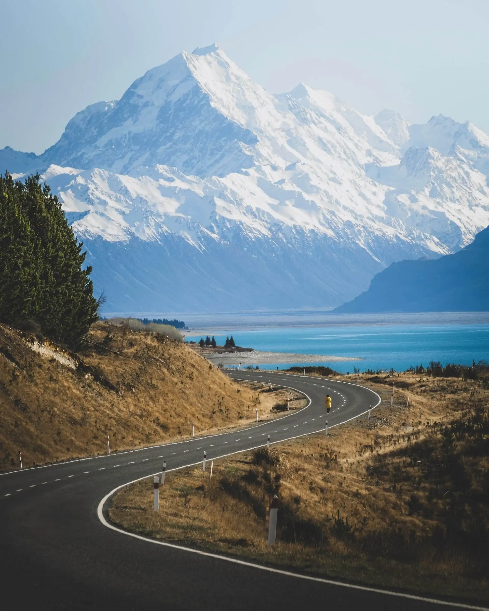 Winter elopement destination idea - New Zealand
