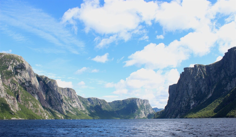 Where to elope in Newfoundland - Western brook pond