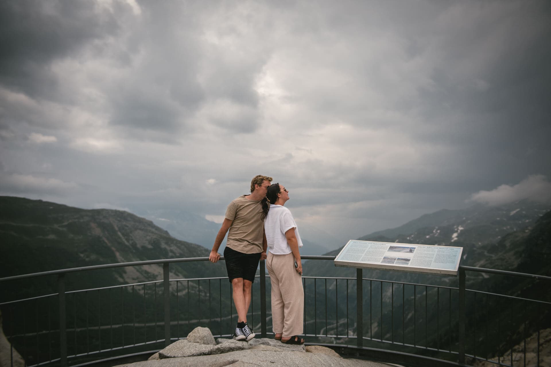 Love's journey framed by Swiss beauty - Emily & Luke's hiking elopement.