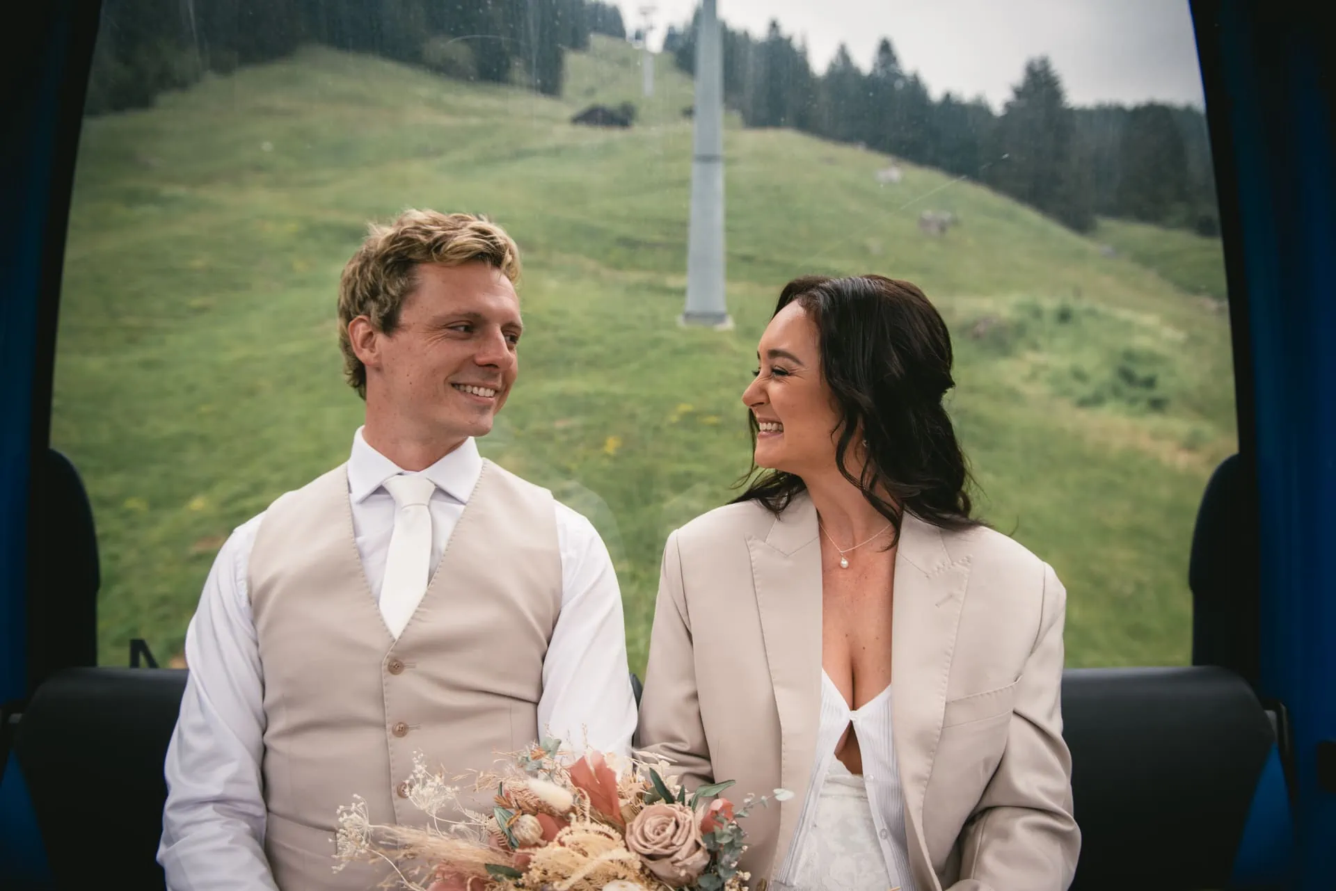 Nature's embrace, eternal vows - a captivating hiking elopement.