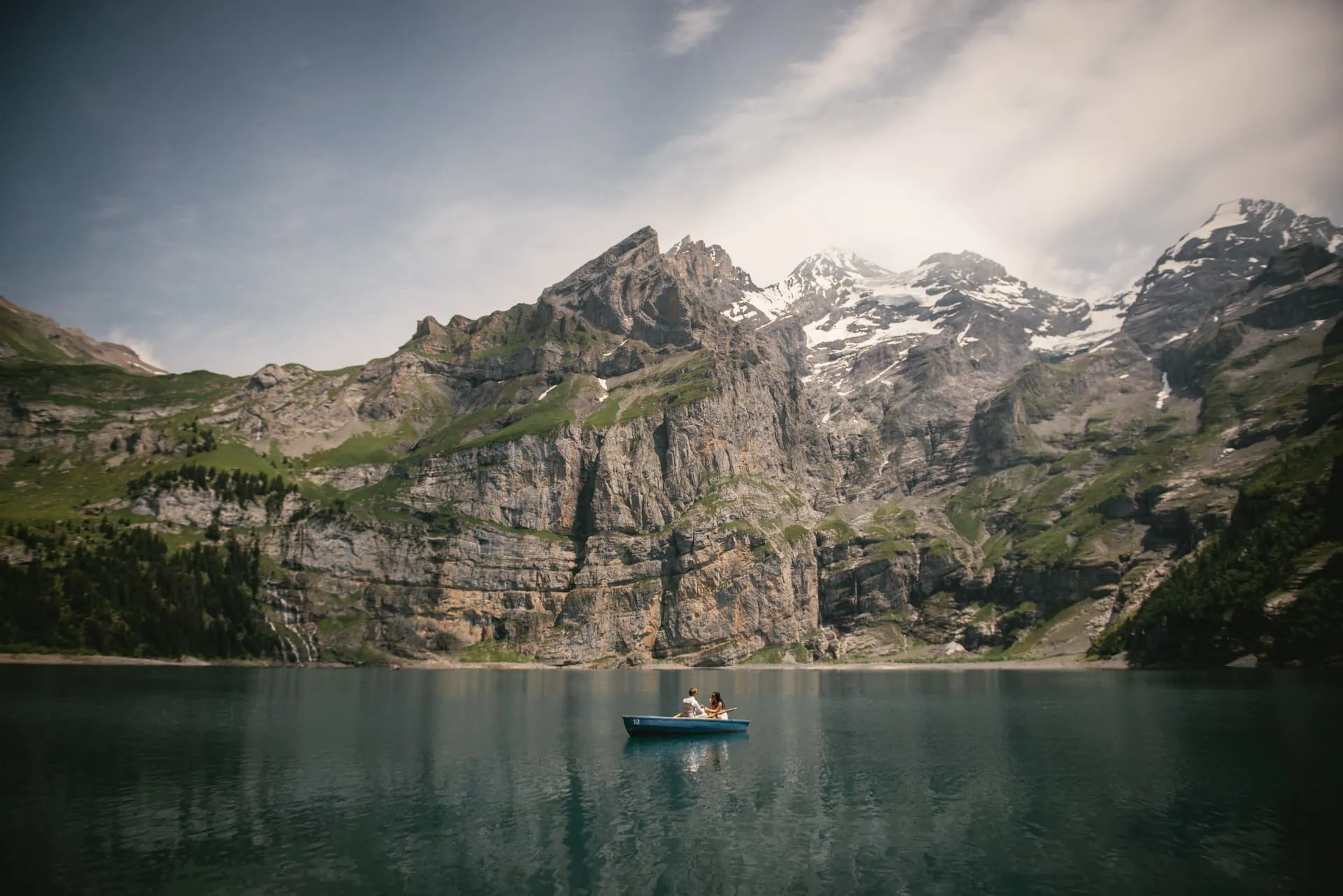 Vows etched amidst alpine charm - a serene hiking elopement.