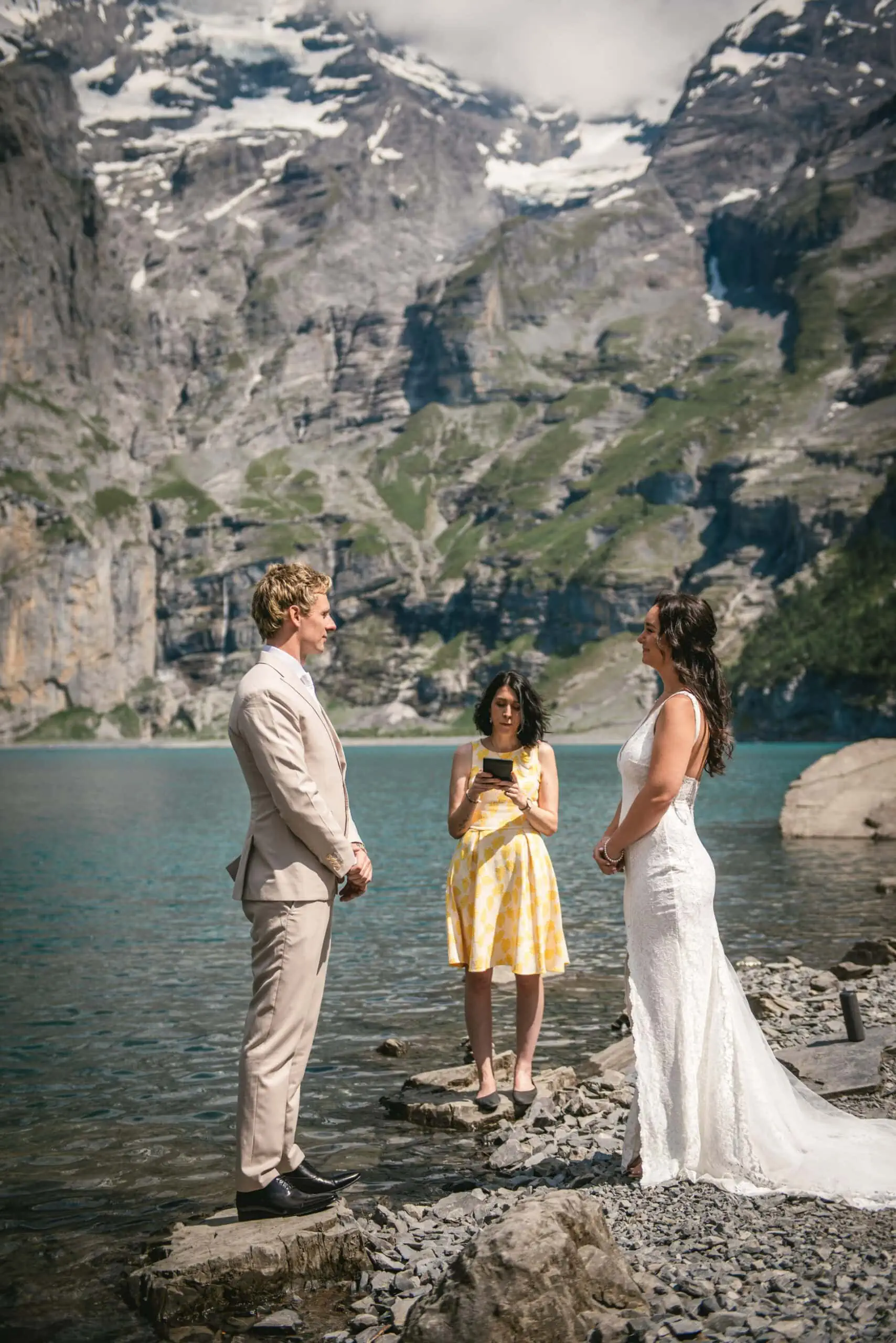 Love's steps elevated by Swiss peaks - a heartfelt hiking elopement.