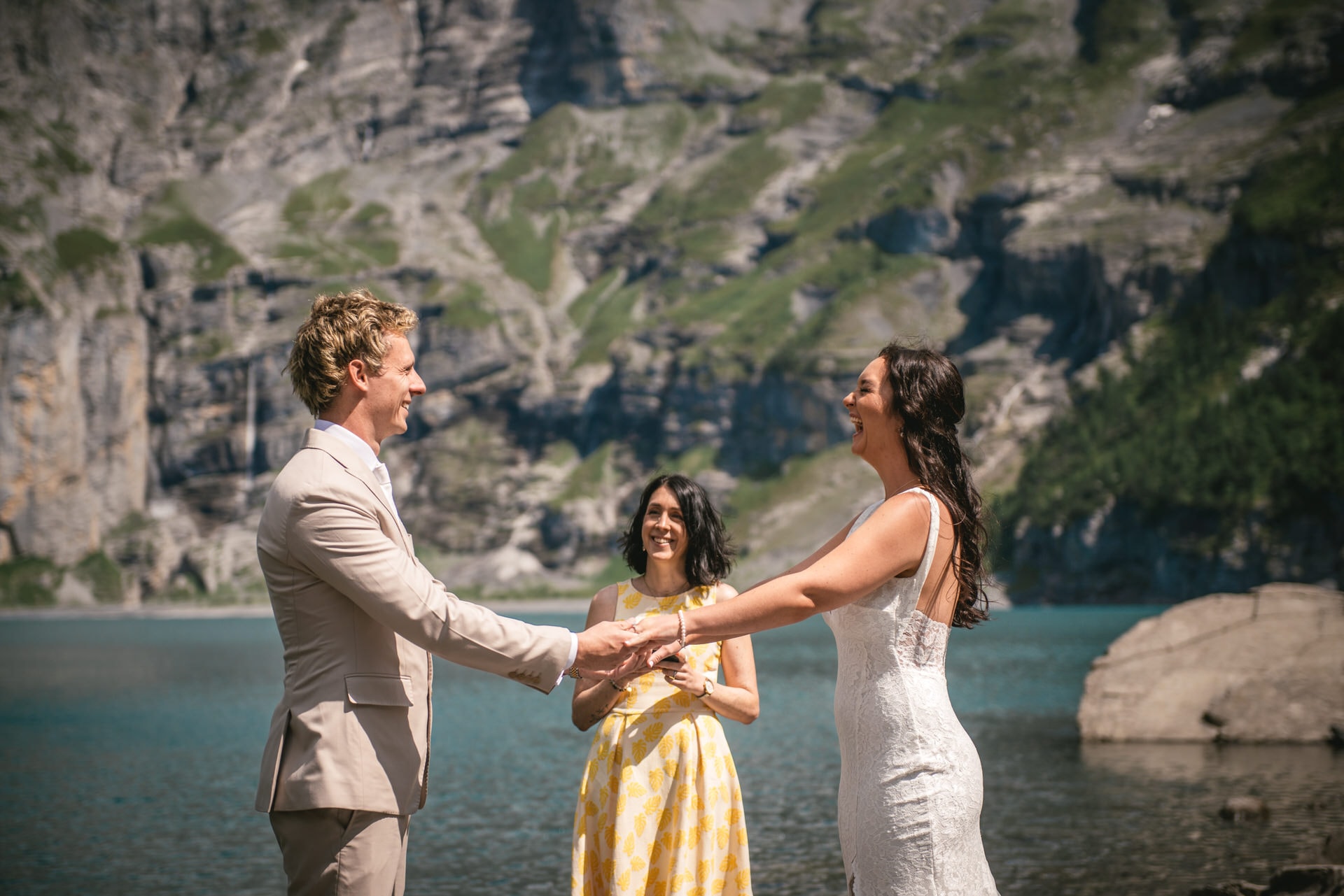 Trail of love through alpine splendor - Emily & Luke's hiking elopement.