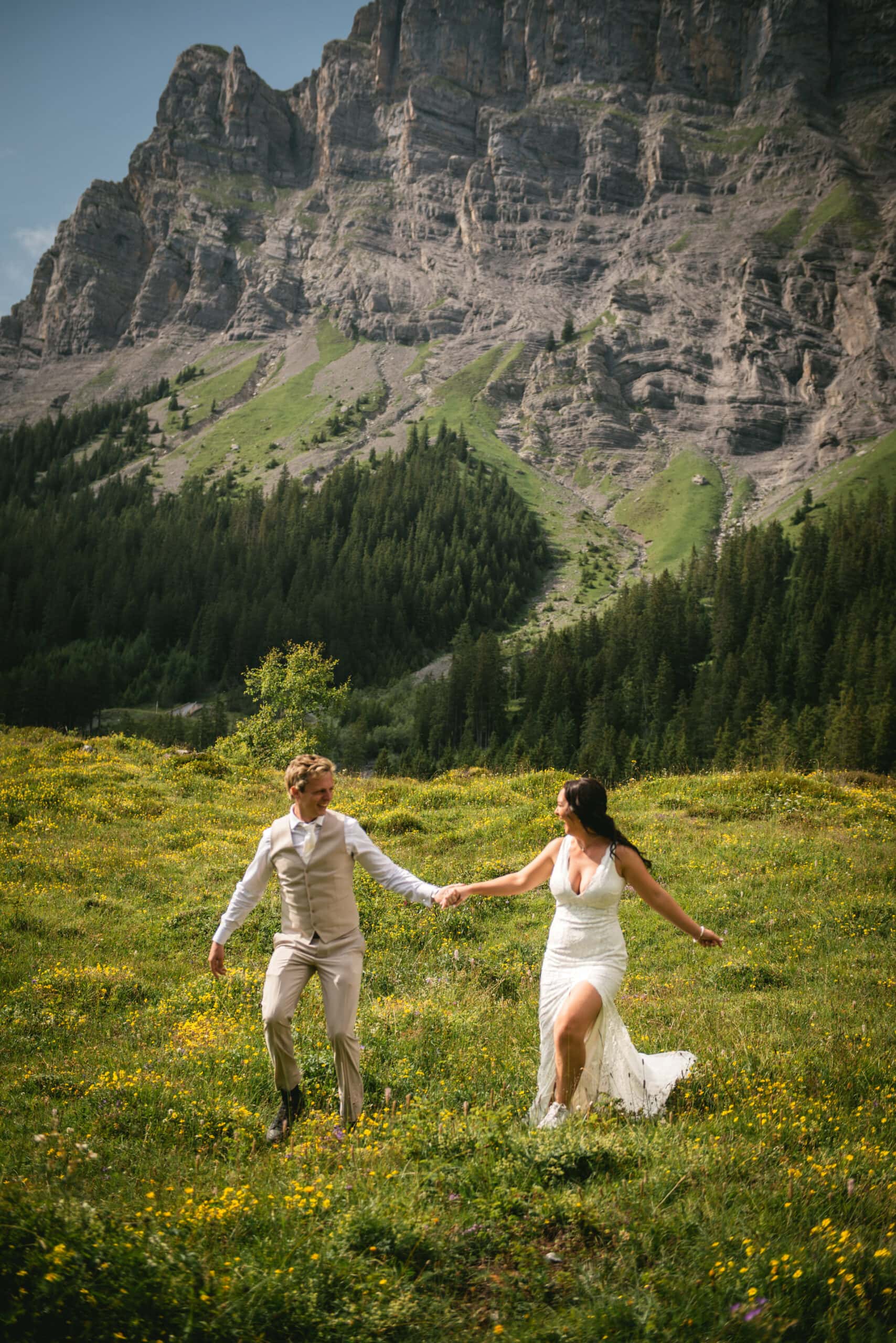 Trails of love, alpine magic - Emily & Luke's hiking elopement.