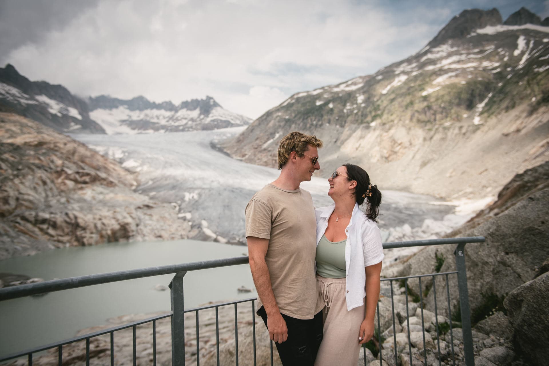 Alpine charm, love's sanctuary - hiking elopement in Switzerland.