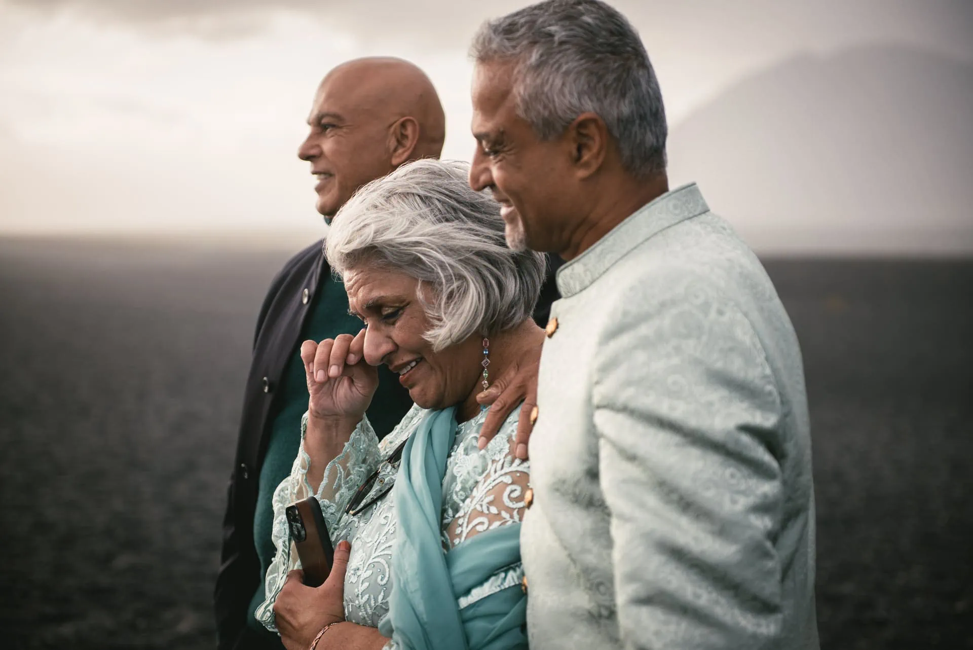 Elopement bliss on Icelandic shores