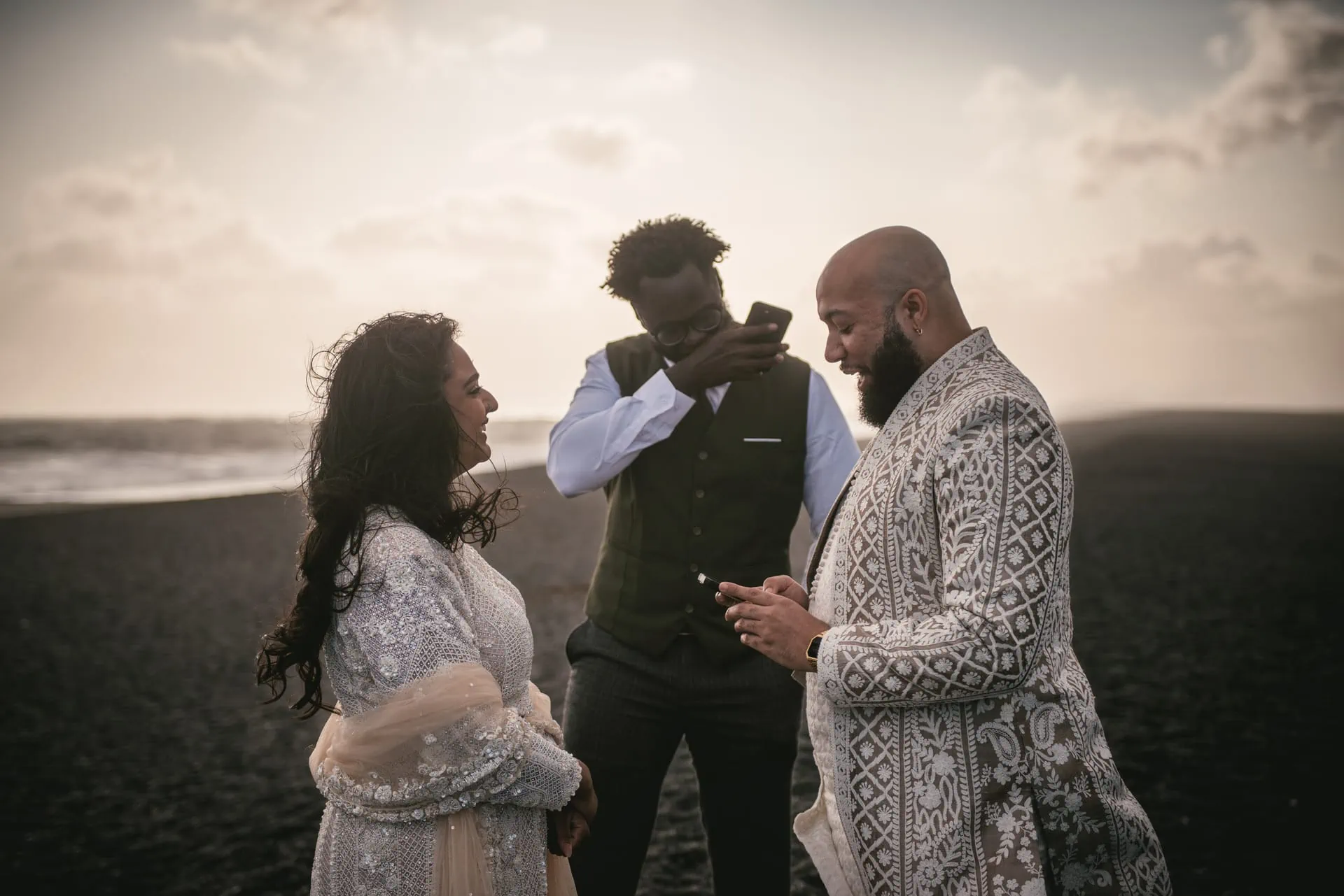 Nature's altar for an East Iceland elopement.