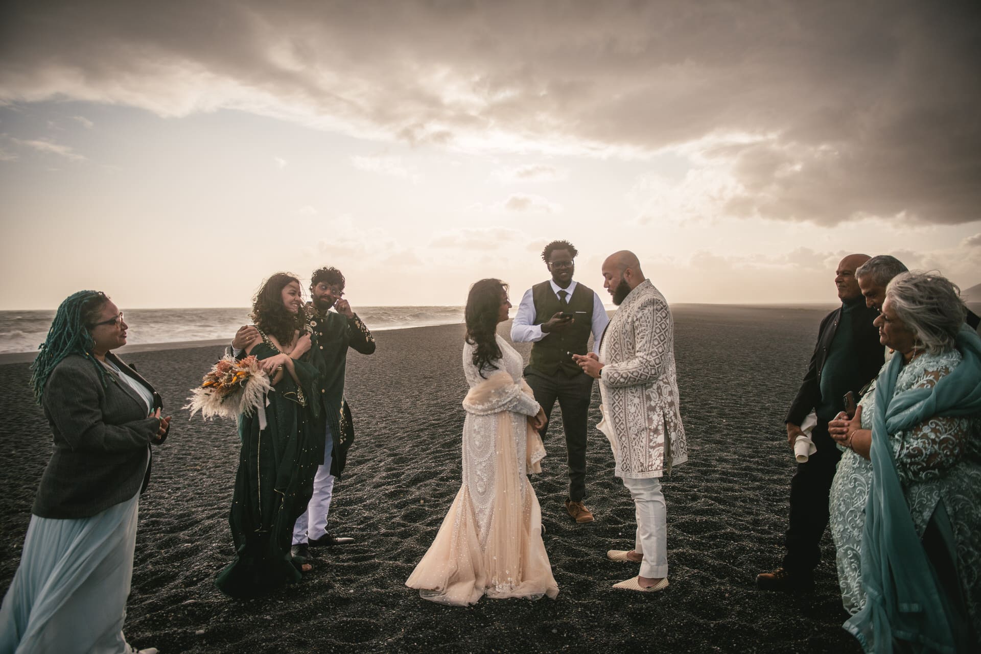 Natural beauty frames their East Iceland ceremony