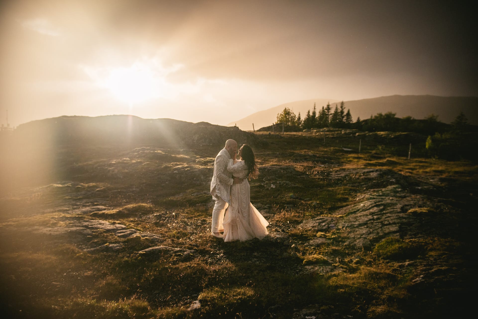 Elopement bliss by Iceland's shores